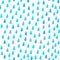 Rain drops. Seamless vector pattern. Abstract blue and white