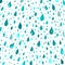 rain drops or steam shower,water falling pattern on white background,cartoon style,nature vector