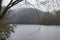 Rain and Fog at Bays Mountain Park, Tennessee