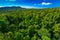 Rain forest from air near Kuranda, Queensland, Australia