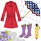 Rain gear for women