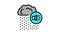 rain noise color icon animation