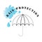 Rain Protection Symbol