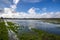 Rain saturated fields and high water table