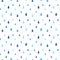 Rain seamless vector pattern