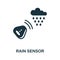 Rain Sensor icon. Simple element from sensors icons collection. Creative Rain Sensor icon ui, ux, apps, software and infographics