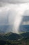 Rain Storm over Aizkorri range , Basque Country