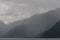 Rain Storm Over Pitt Lake