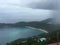 The rain storm in St. Thomas