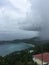 The rain storm in St. Thomas