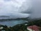 The rain storm in St. Thomas