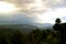 Rain and Sun High in the Himalayan Foothills