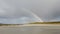 Rainbow above Inishkeel by Portnoo in Donegal - Ireland.