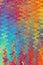 Rainbow abstract background and psychedelic pattern. Fantasy colorful curls. Vertical image.