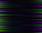 Rainbow abstract pattern. Bright colorful print composed of purple, blue, green and pink lines on black background. Striped colore