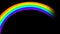 Rainbow with alpha channel - Close Up