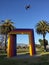 Rainbow Arch Santa Barbara Dedicated To The Visual Arts