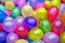 Rainbow ball diversity, birthday holiday, entertainment