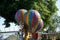 Rainbow balloons machine