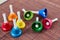 Rainbow bells musical scale