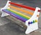 Rainbow bench, Ramsey, Isle of Man