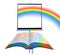 Rainbow bible projector screen