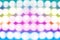 Rainbow birthday unicorn party background or retro 80s disco concert lights karaoke invite