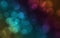 Rainbow Bokeh Background