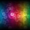 Rainbow bokeh background