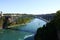 Rainbow Bridge Niagara Falls in New York, USA