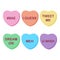 Rainbow Candy Hearts Collection