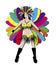 Rainbow Carnival Dancer