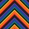 Rainbow Chevron Diagonal Stripes seamless pattern background