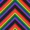 Rainbow Chevron Diagonal Stripes seamless pattern background