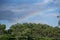 Rainbow In A Cloudy Sky