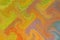 Rainbow color background waves multiple color