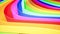 Rainbow color labyrinth seamless animation