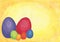 Rainbow Colored Easter Eggs 2 2017