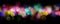 Rainbow colored shiny defocused abstract light bokeh background