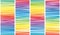 Rainbow Colored Striped Pattern Seamless White Background