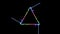 Rainbow Colored triangle audio waves animation - New universal motion dynamic animated background colorful joyful dance