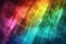 Rainbow Colored Wallpaper on Black Background