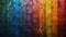 Rainbow Colored Wallpaper With Water Droplets