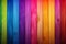 Rainbow Colored Wood Wallpaper Background