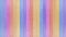 Rainbow Colored Wooden Panel Transition