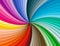 Rainbow colorful spiral background