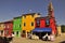 Rainbow of colors in Burano