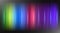 Rainbow colors lights Lines on Black Background Abstract Design Modern Technology Vector