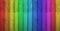 Rainbow Colors On Wooden Background