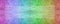 Rainbow coloured spiritual words artwork banner